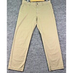 The North Face Men’s Khaki Cotton Stretch Casual Pants Size 36 Straight Leg
